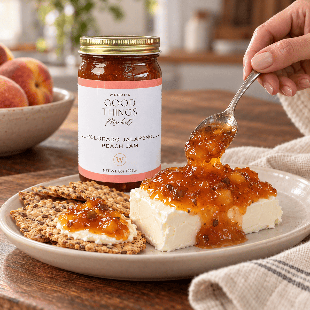 Colorado Jalapeno Peach Jam