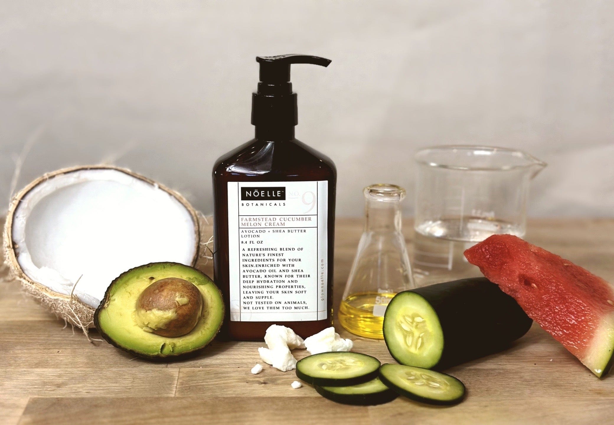Farmstead Cucumber Melon Cream Avocado + Shea Butter Lotion