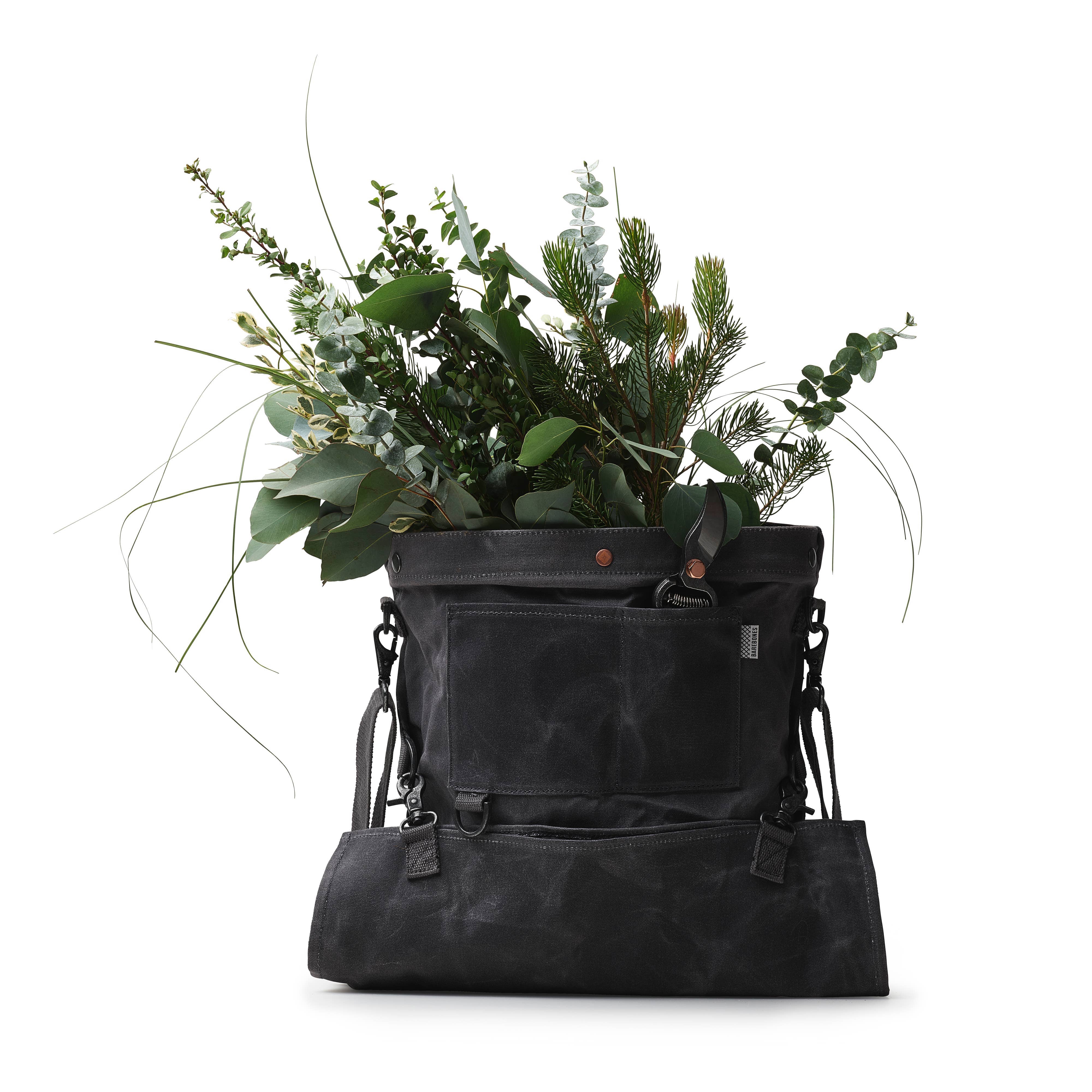 Field & Forest Waxed Canvas Bag: Dark Khaki