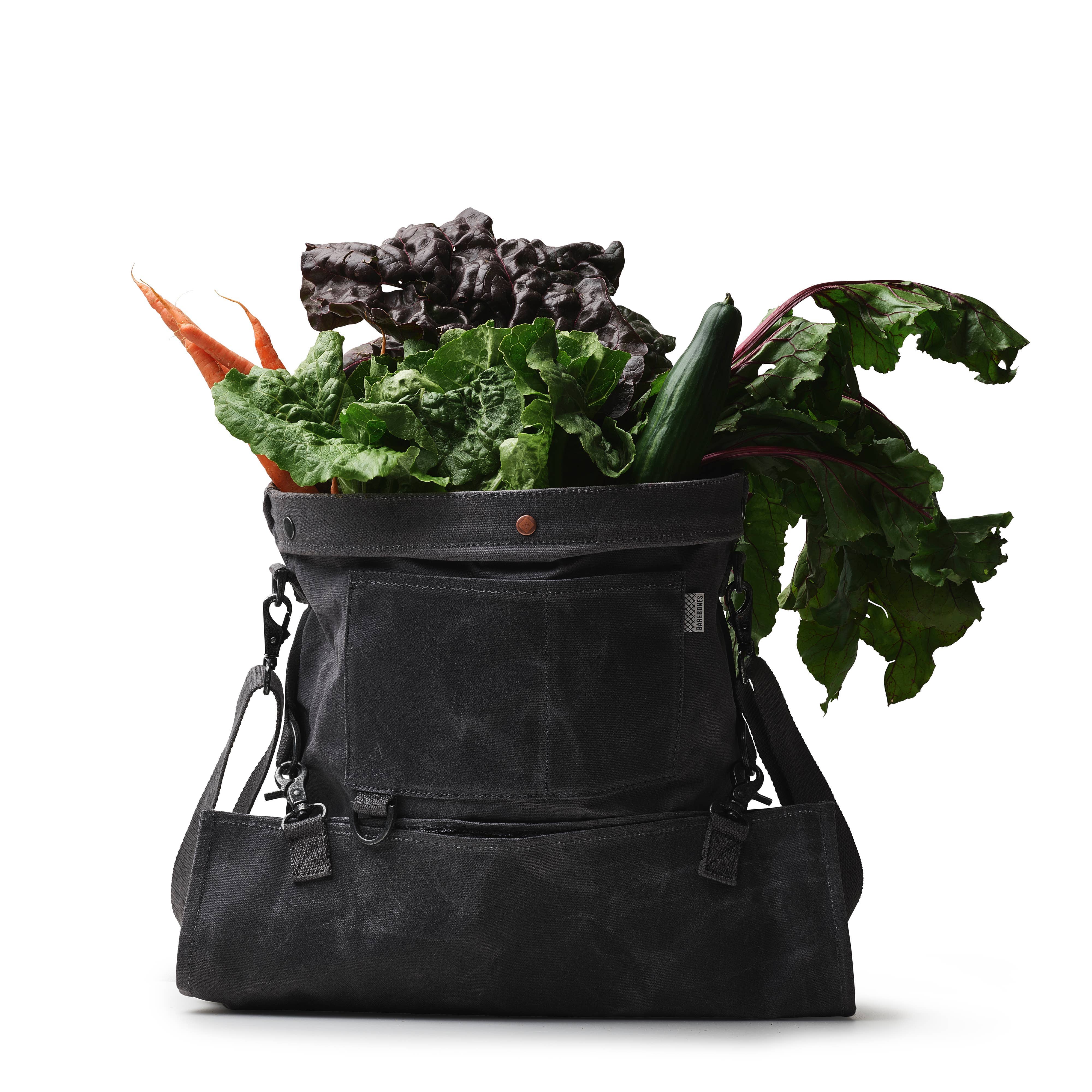Field & Forest Waxed Canvas Bag: Dark Khaki