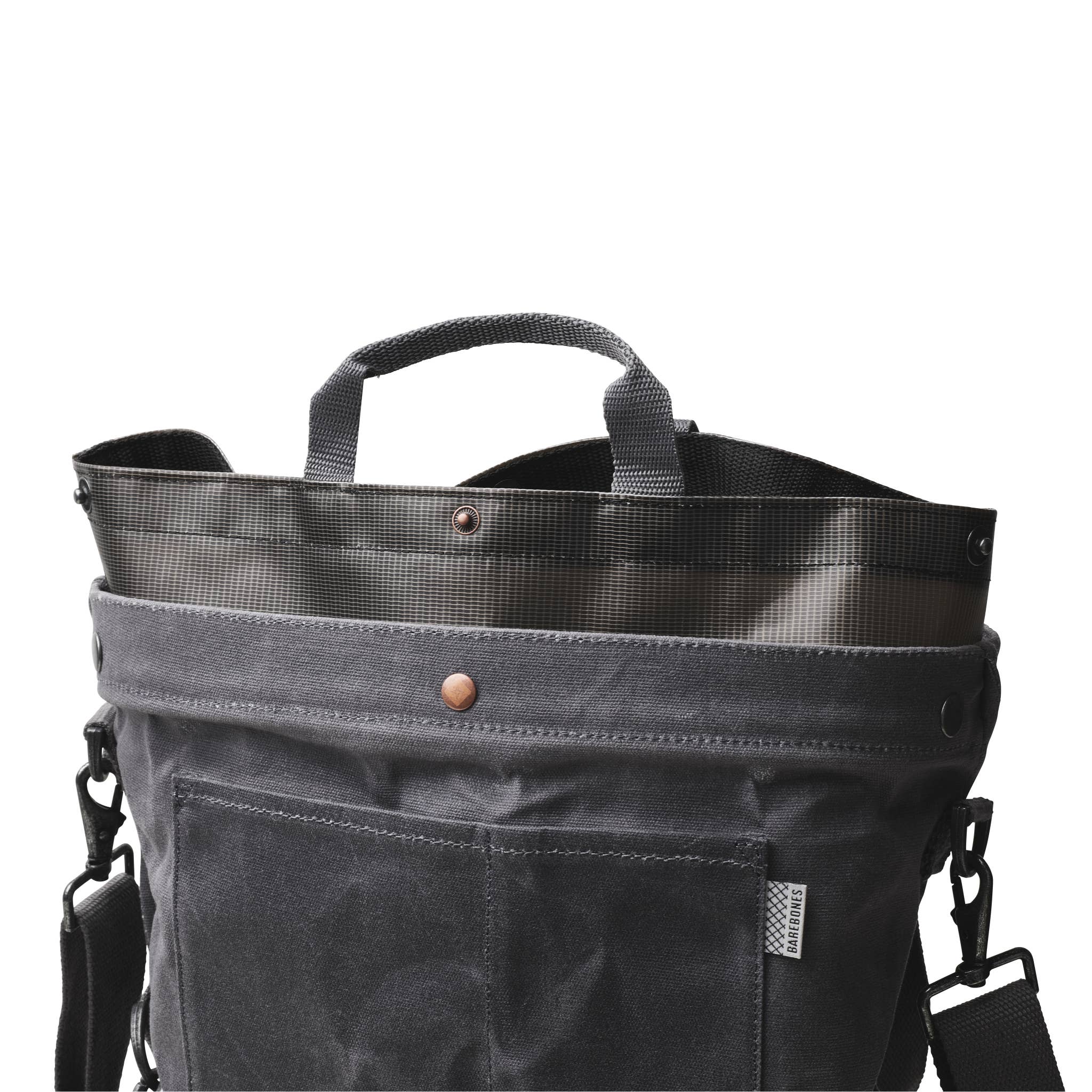 Field & Forest Waxed Canvas Bag: Dark Khaki