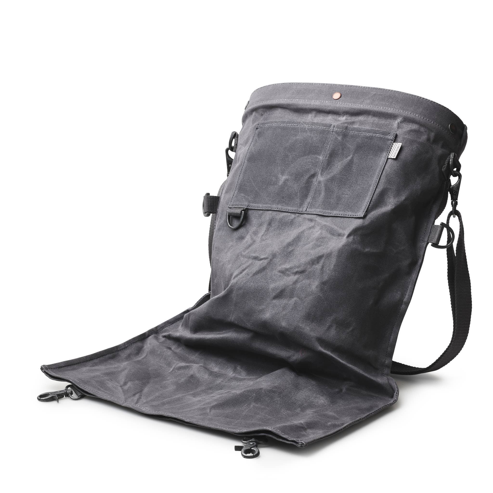 Field & Forest Waxed Canvas Bag: Dark Khaki