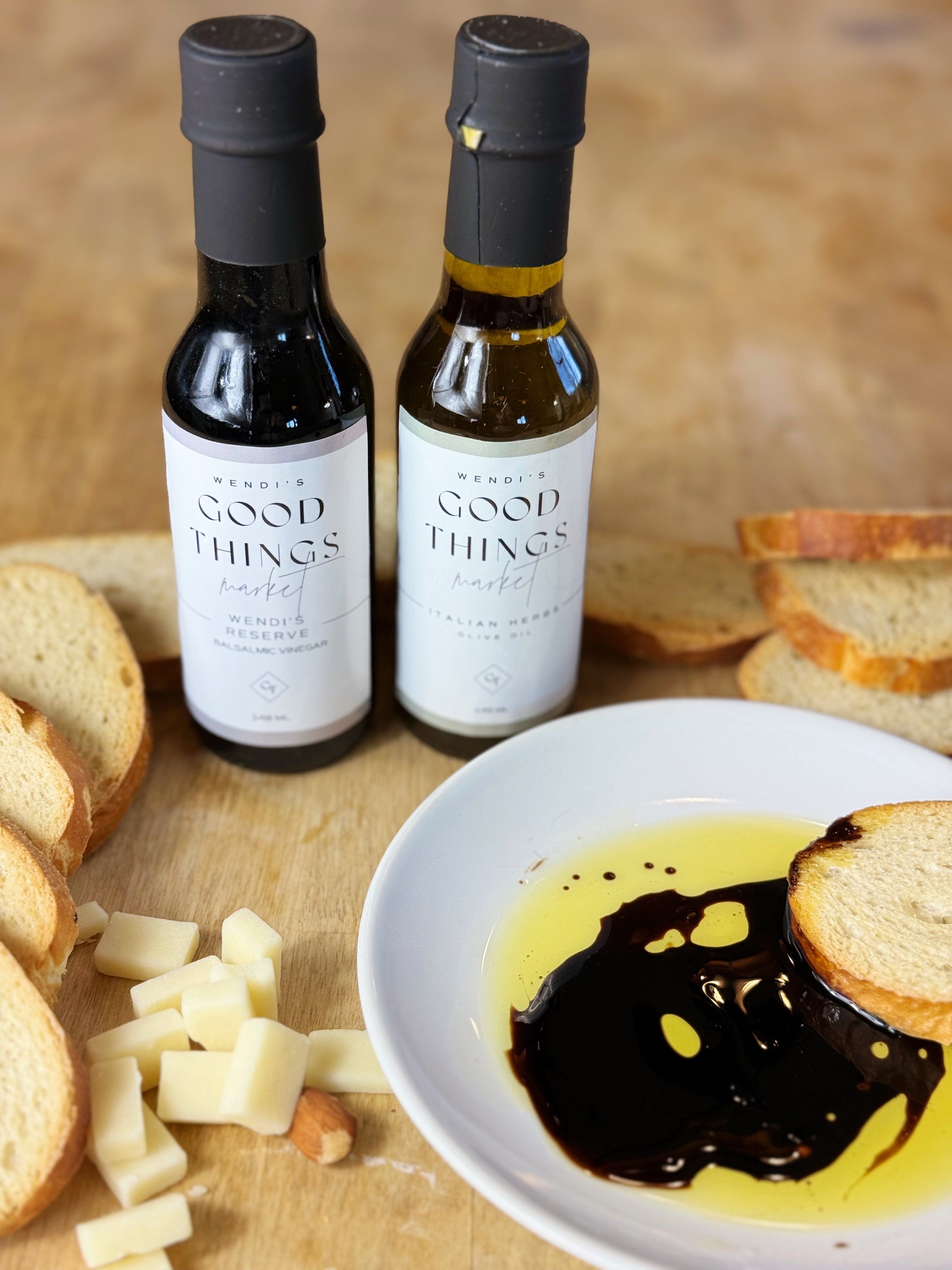 Highland Harmony: Small Batch Herb Oil & Balsamic Set