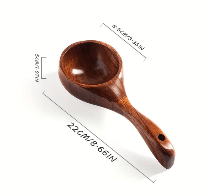 Large Scoop Wooden Spoon