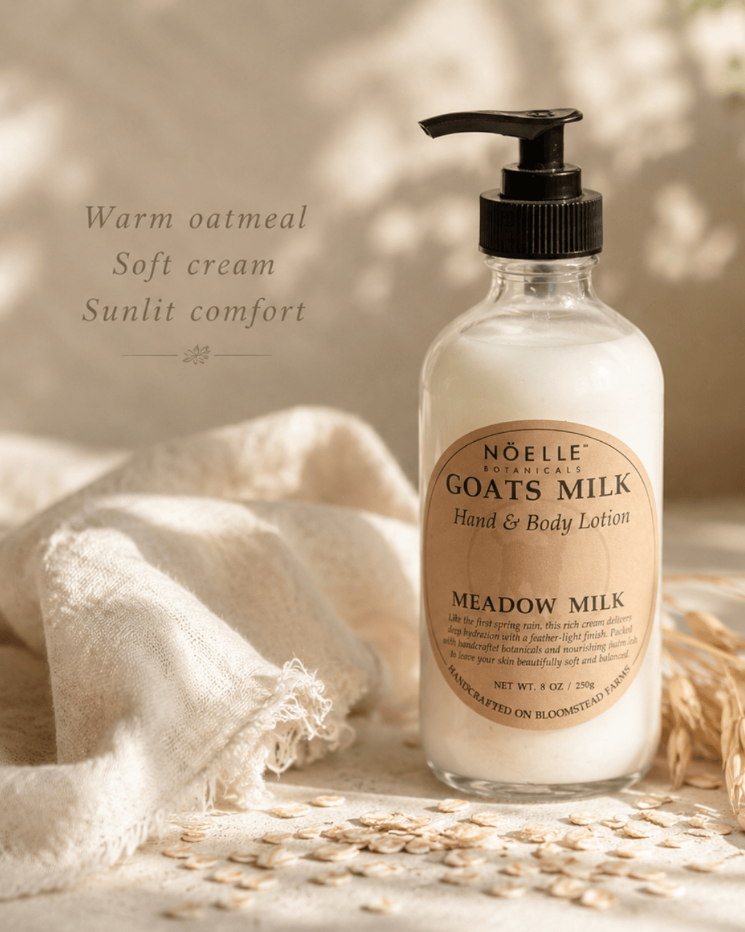 Noelle Botanicals Meadow Milk Goats Milk Lotion