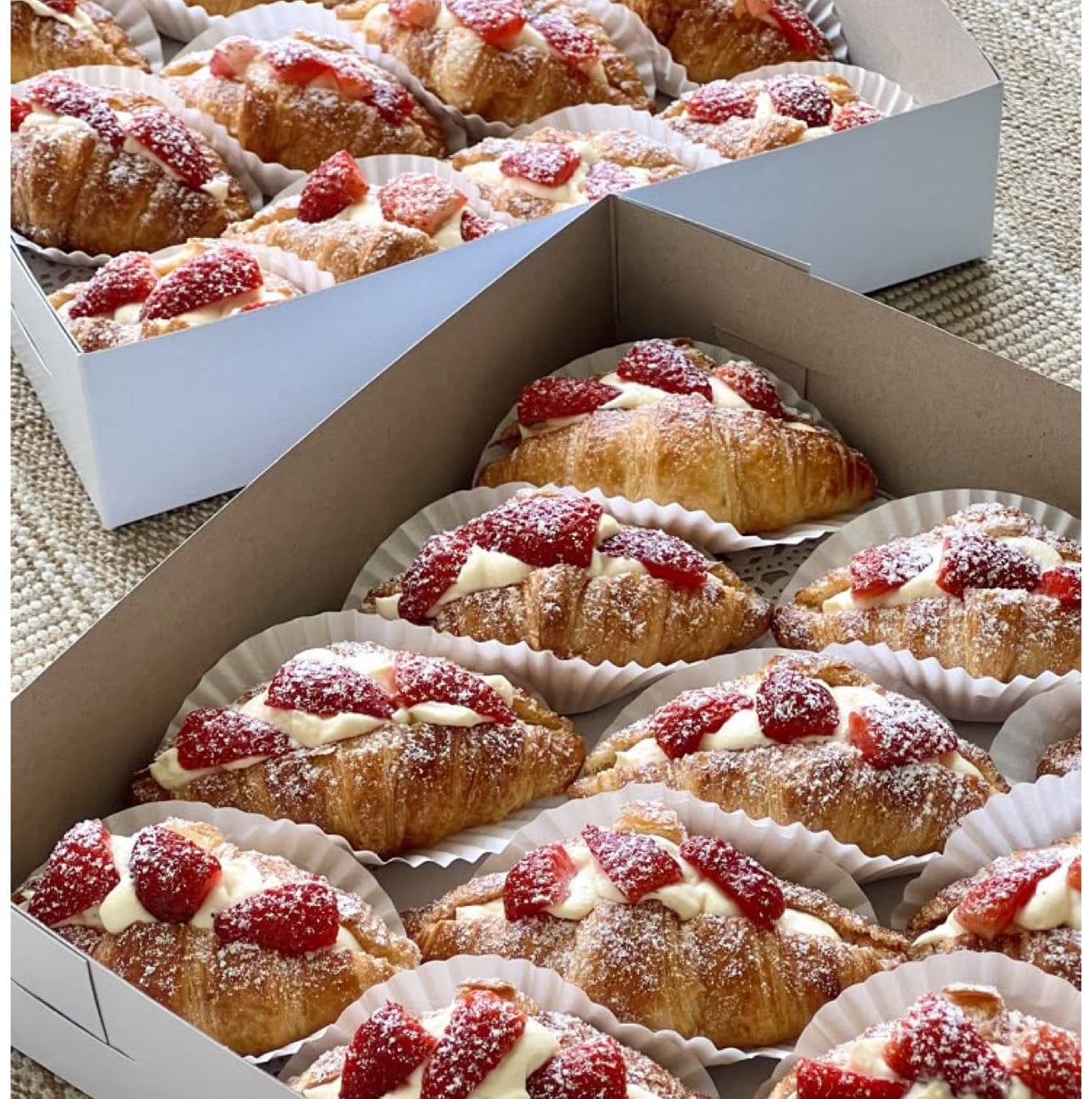 Strawberries & Cream Croissant