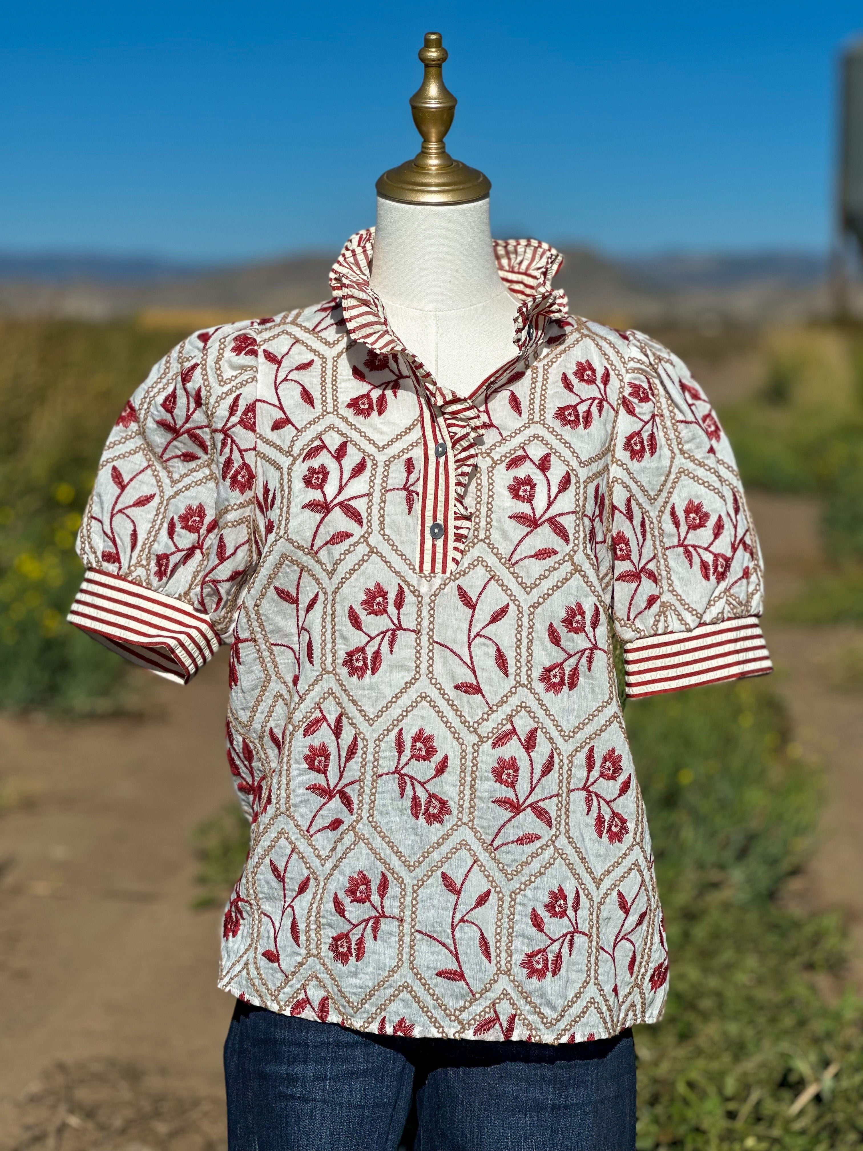 The Amberwood Blouse