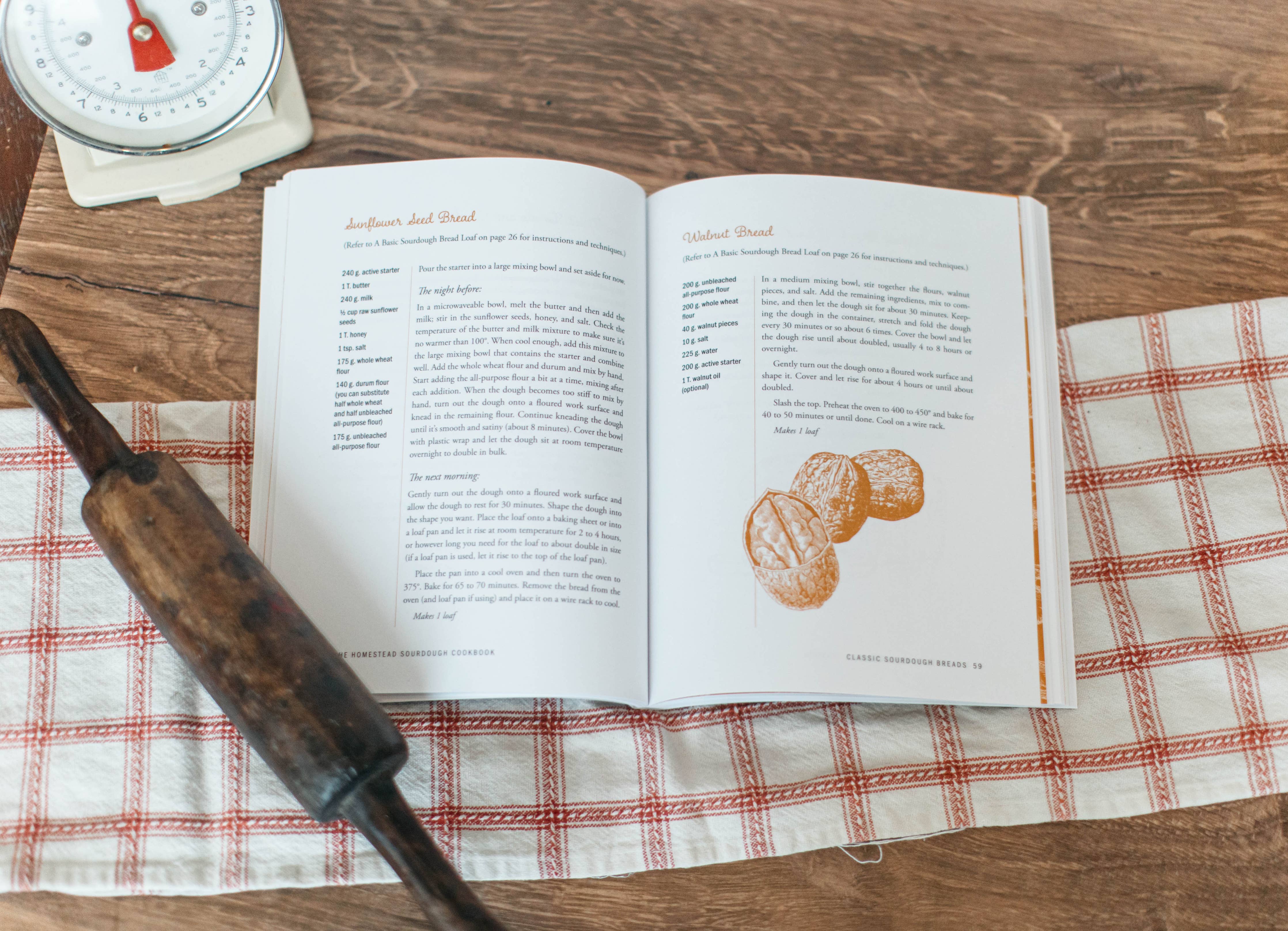 The Homestead Sourdough Cookbook: Paperback / English