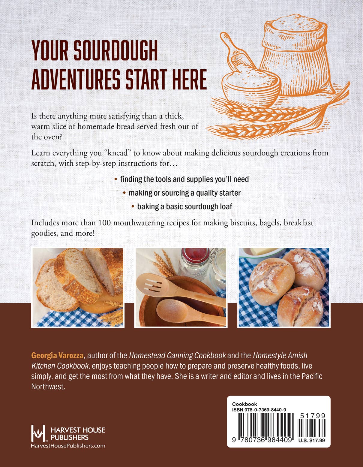 The Homestead Sourdough Cookbook: Paperback / English