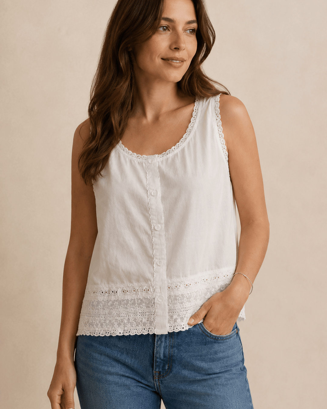 The Laurel Cotton Tank