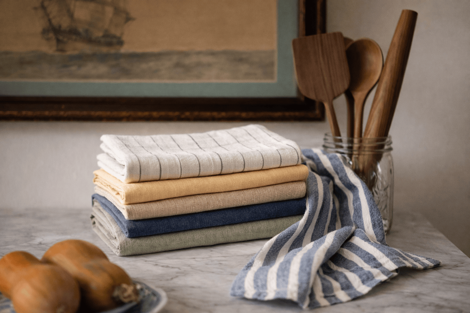 The Pantry Linen Tea Towel Set