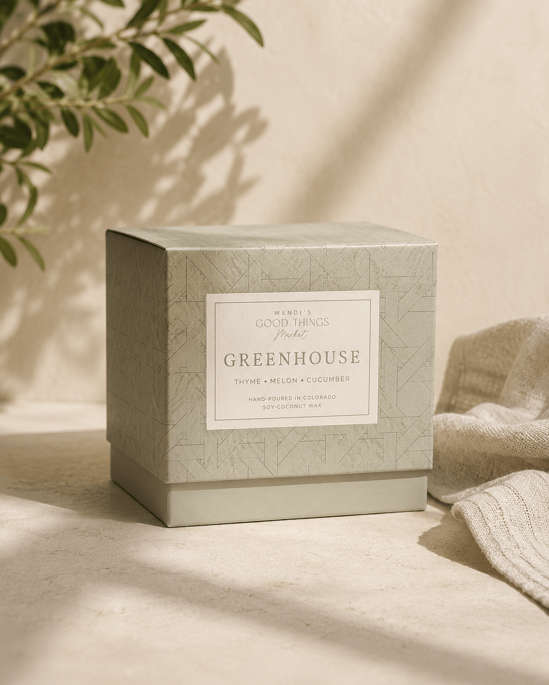 Wendi's Market Greenhouse Candle