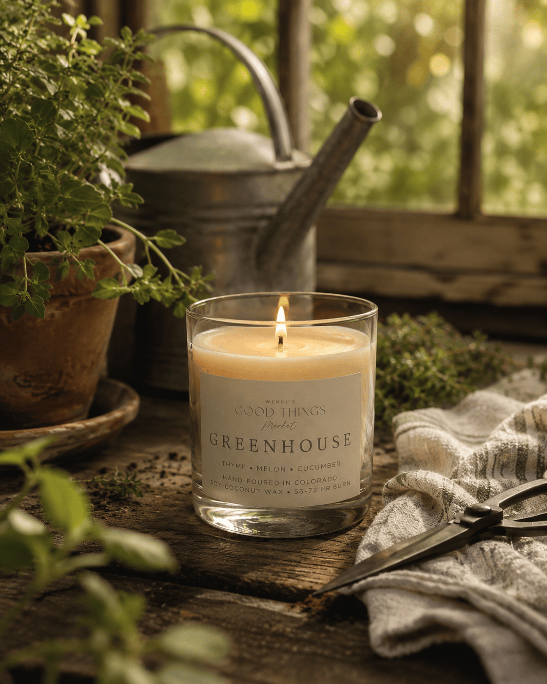 Wendi's Market Greenhouse Candle
