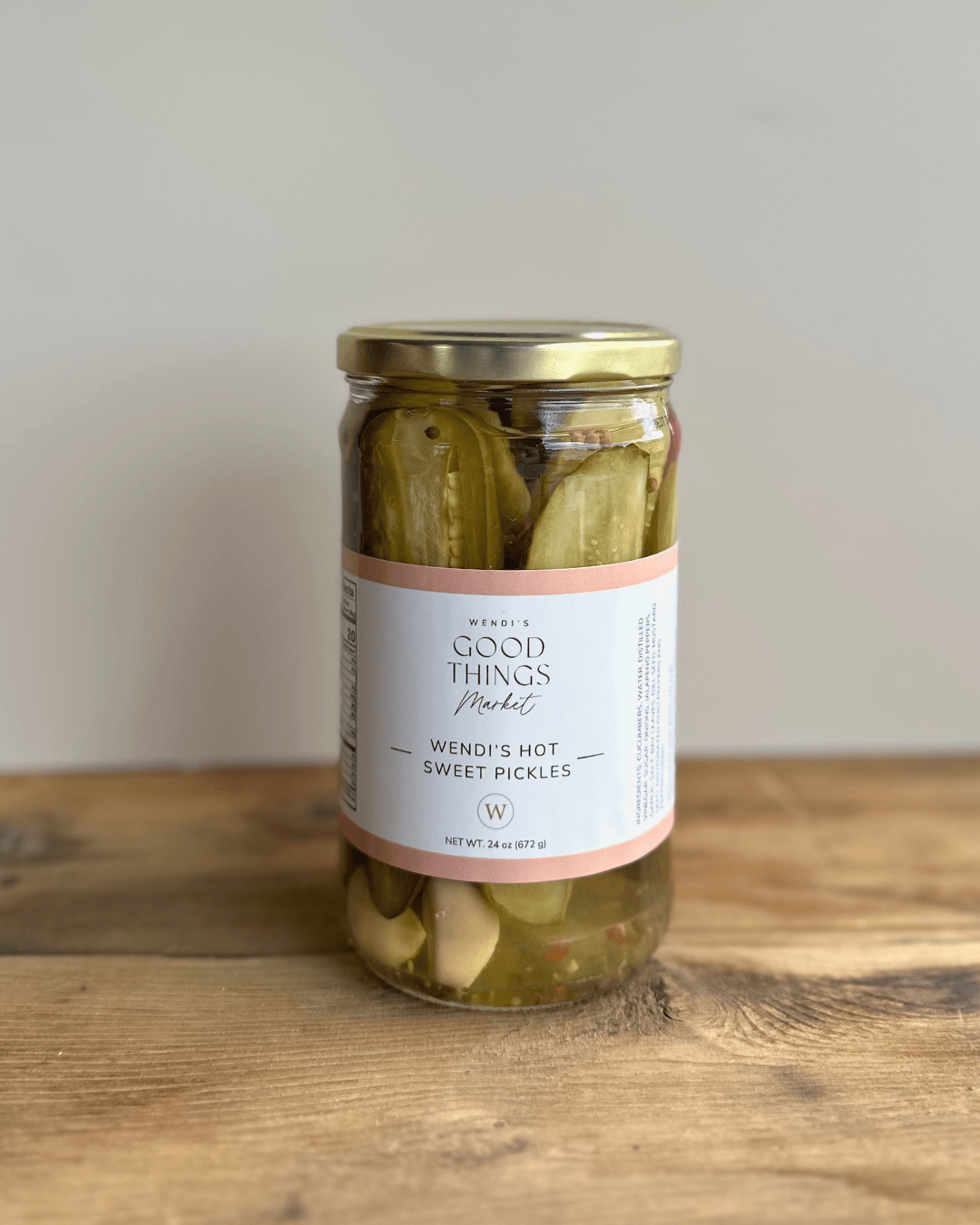 Wendi's Sweet Hot Pickles