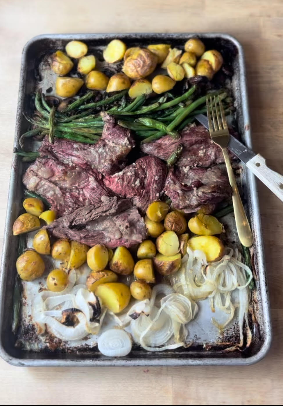 Sheet Pan Steak and Veggies