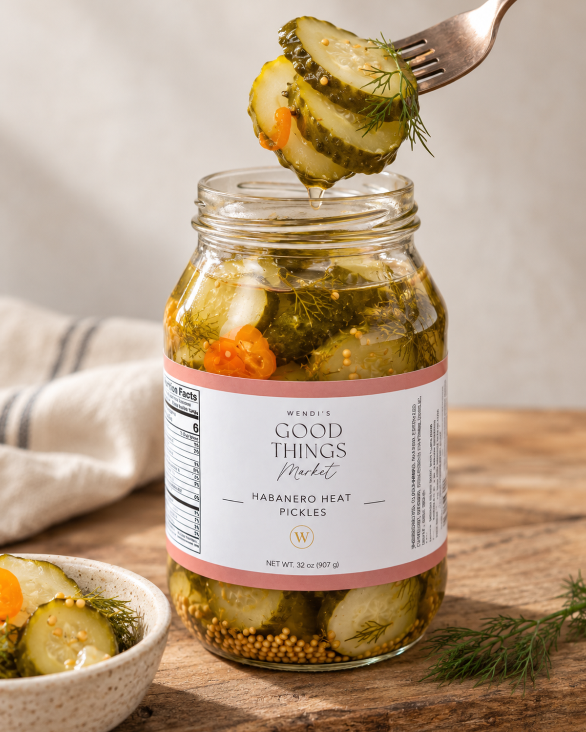 Habanero Heat Pickles