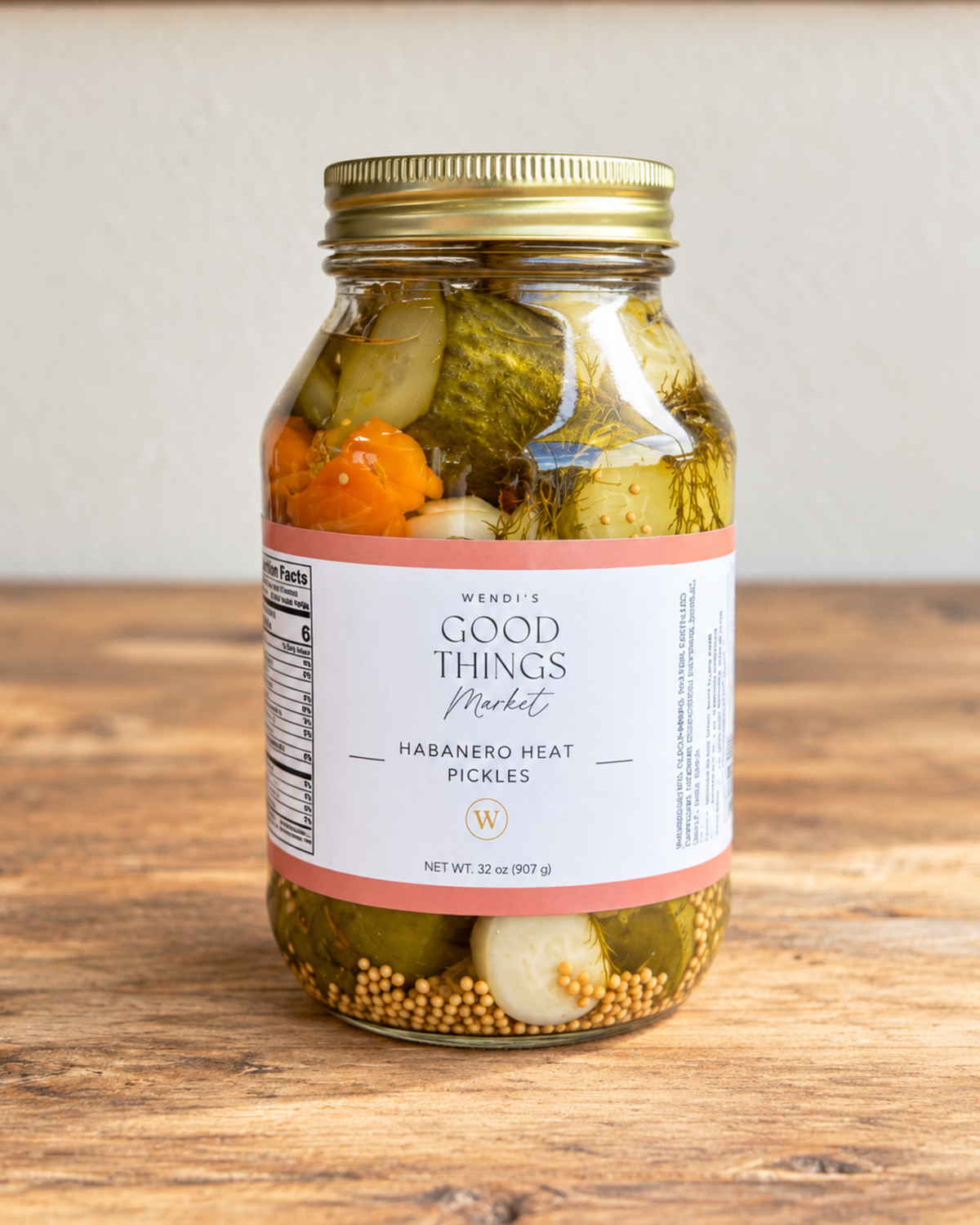 Habanero Heat Pickles