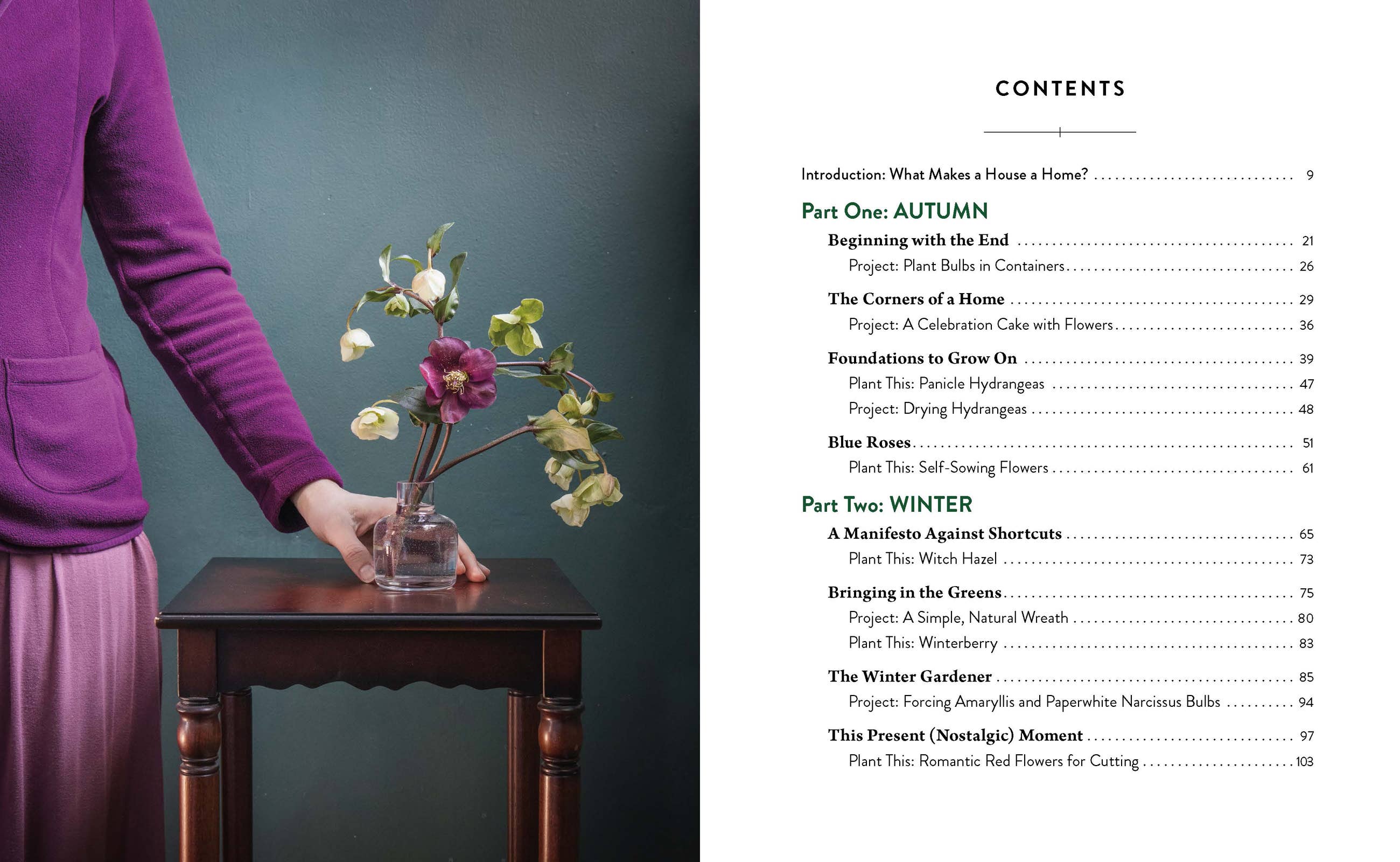 A Home in Bloom: Hardcover / English
