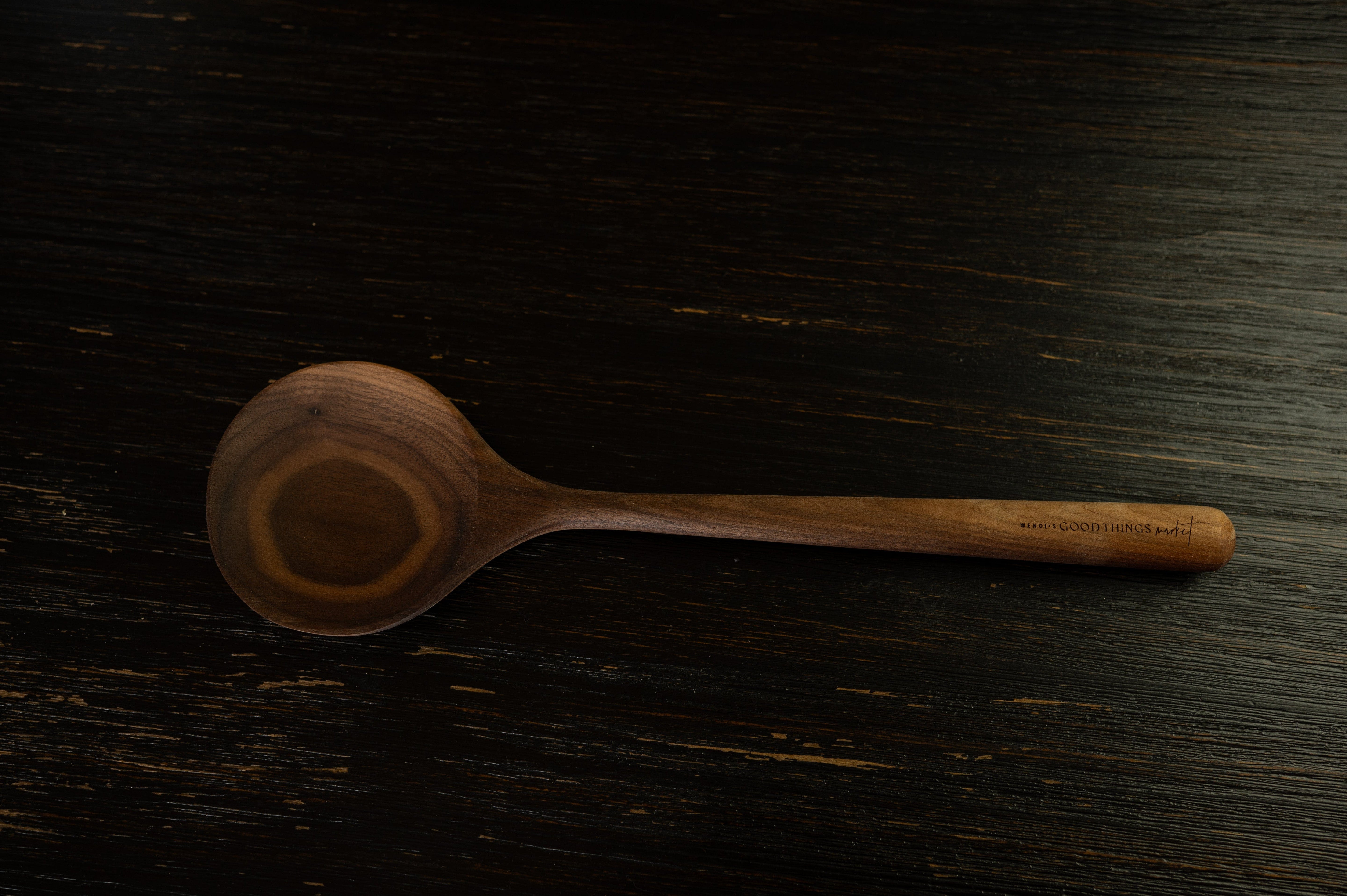 Bloomstead Farms Walnut Large Spoon