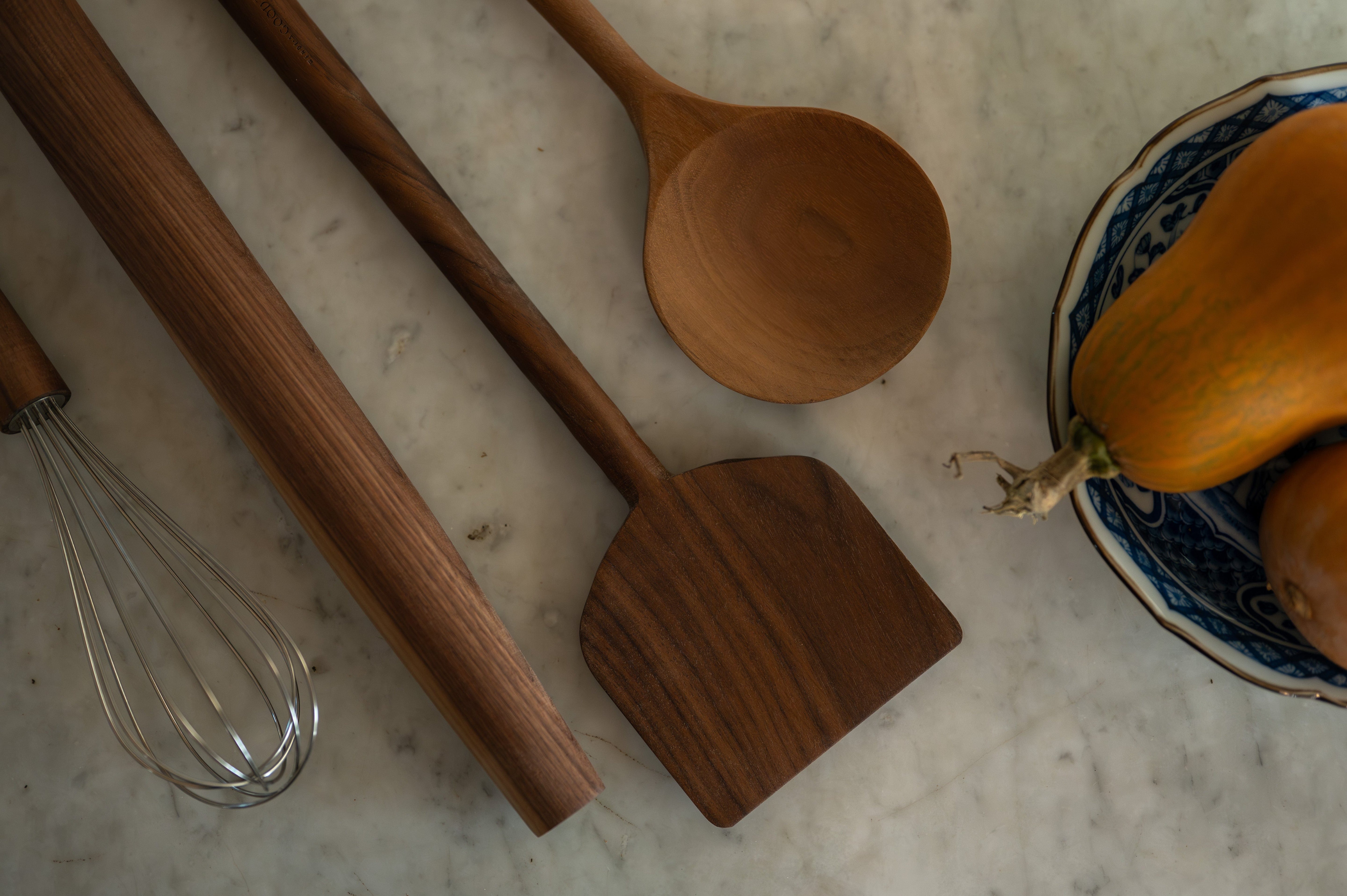 Bloomstead Farms Walnut Whisk