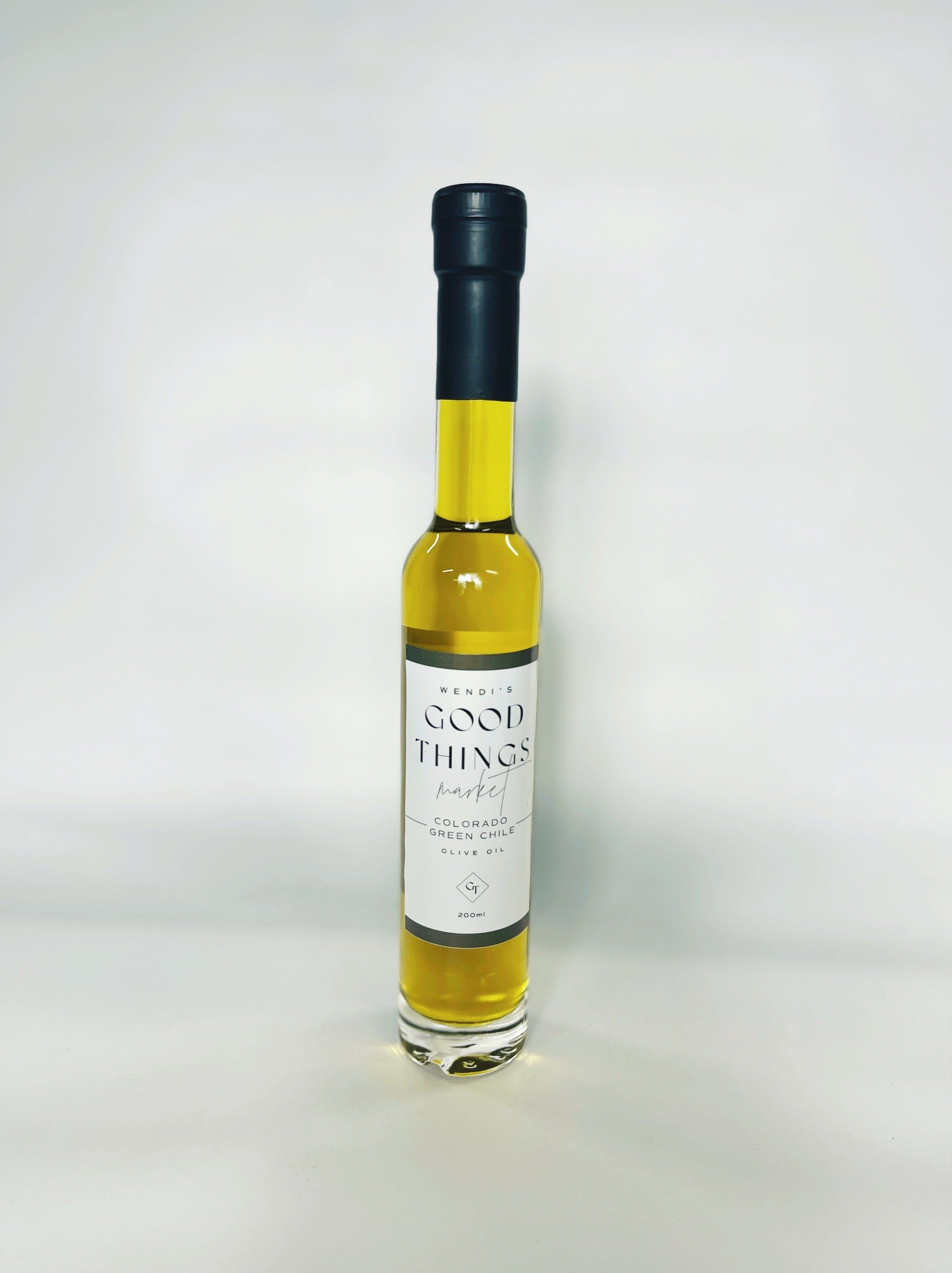 green chile olive oil, wendi's good things market
