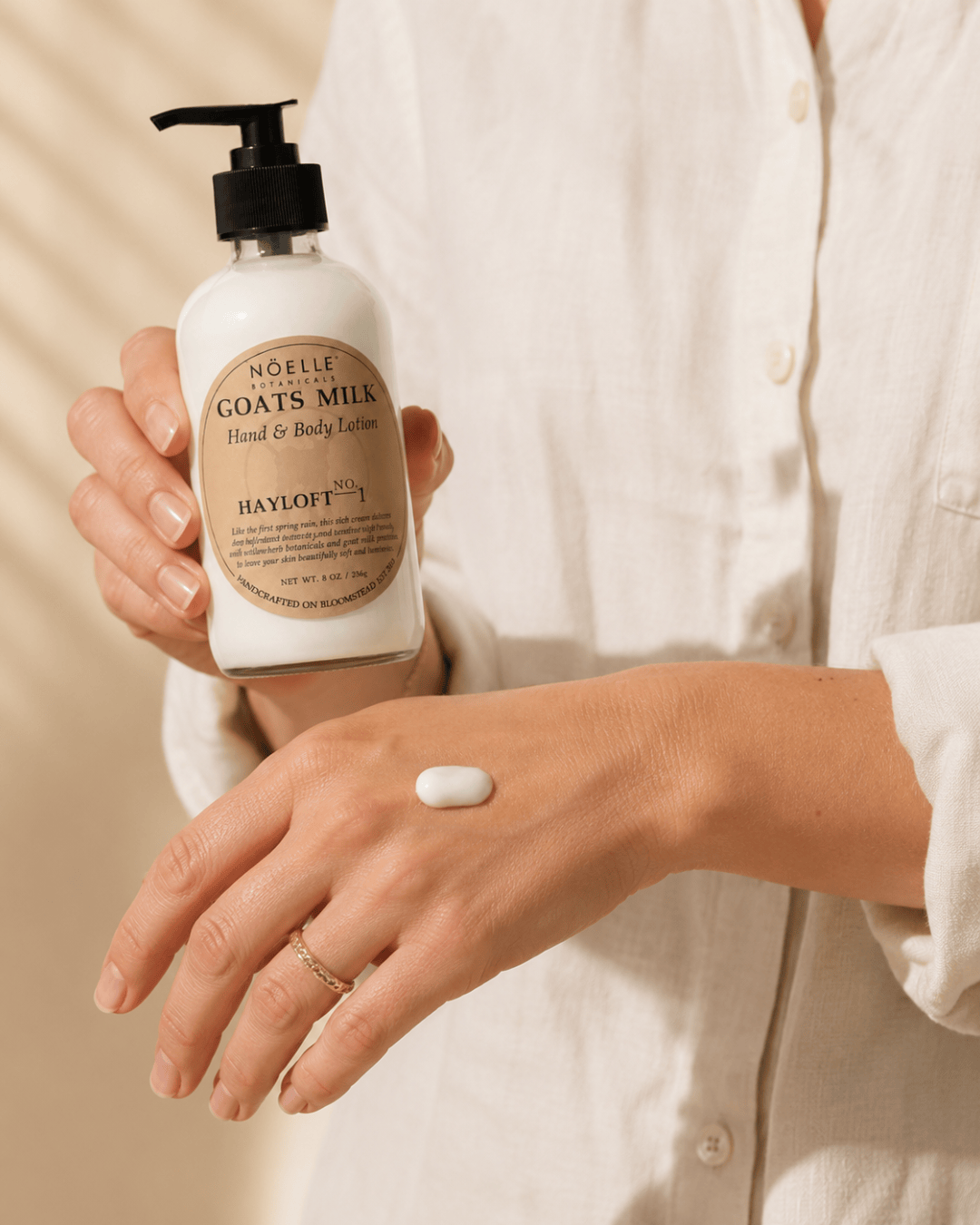 Hayloft No. 1 Goat Milk Hand & Body Lotion | Noelle Botanicals