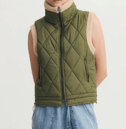 The Langdon Sherpa Vest - The Atelier Collection