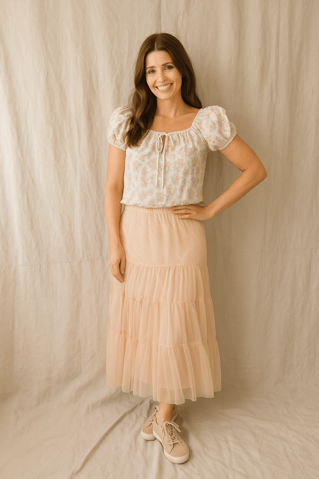 The Wrenley Blouse – Vintage Floral Romance for Everyday Beauty