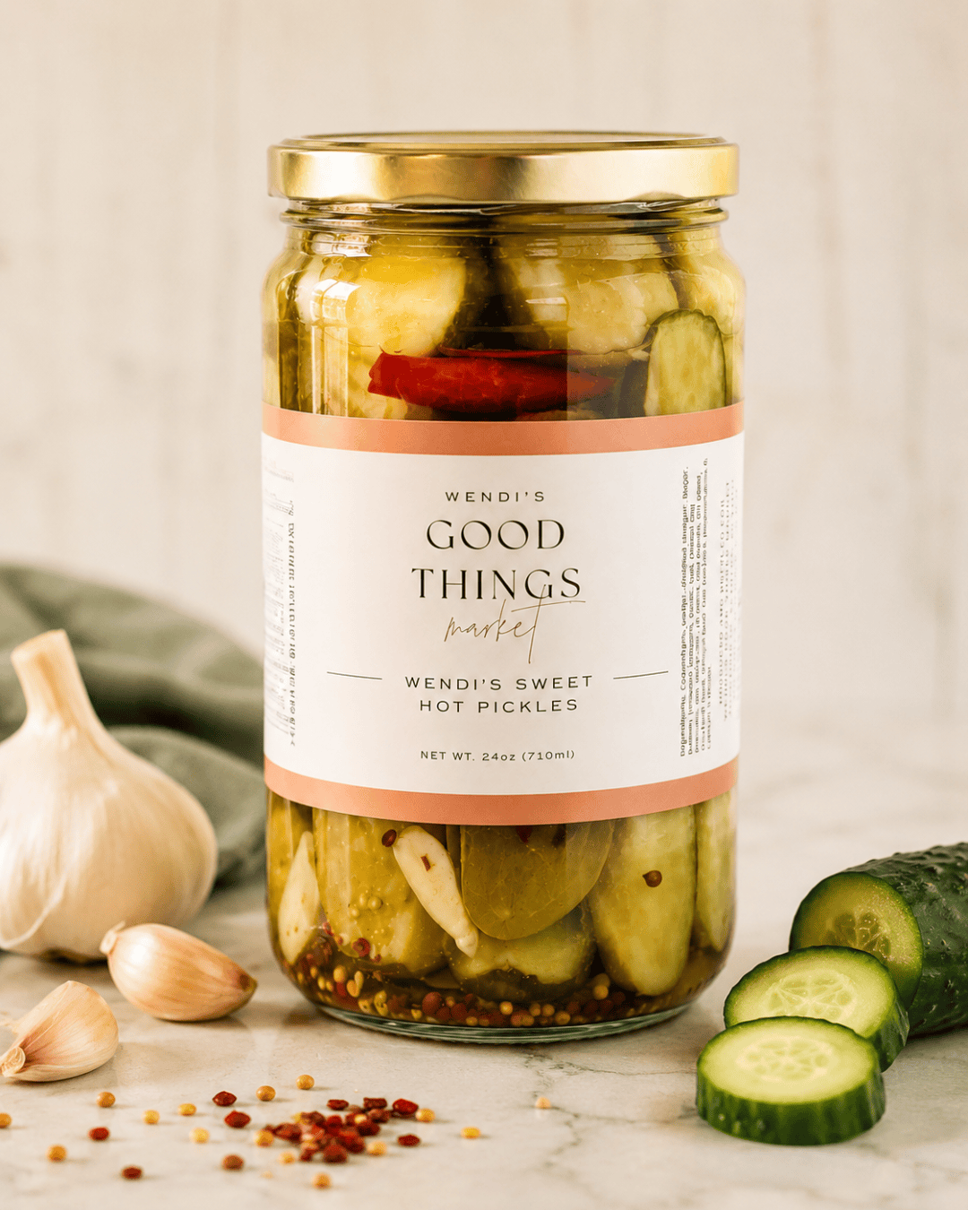 Wendi's Sweet Hot Pickles